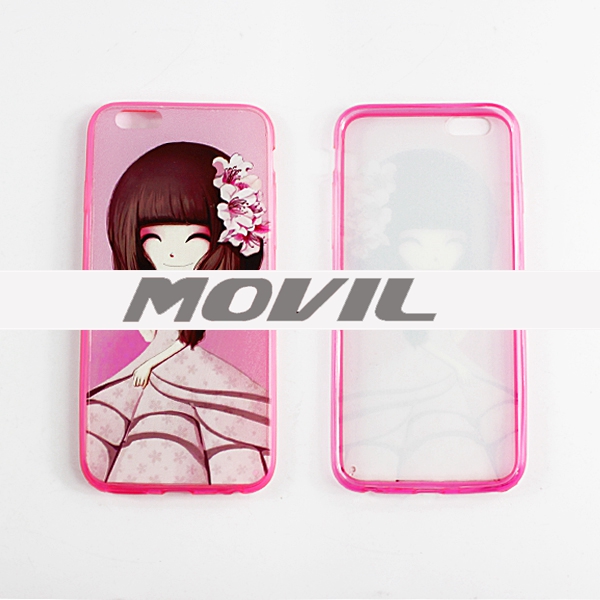 NP-2305 TPU delgado funda para Apple iPhone 6-13